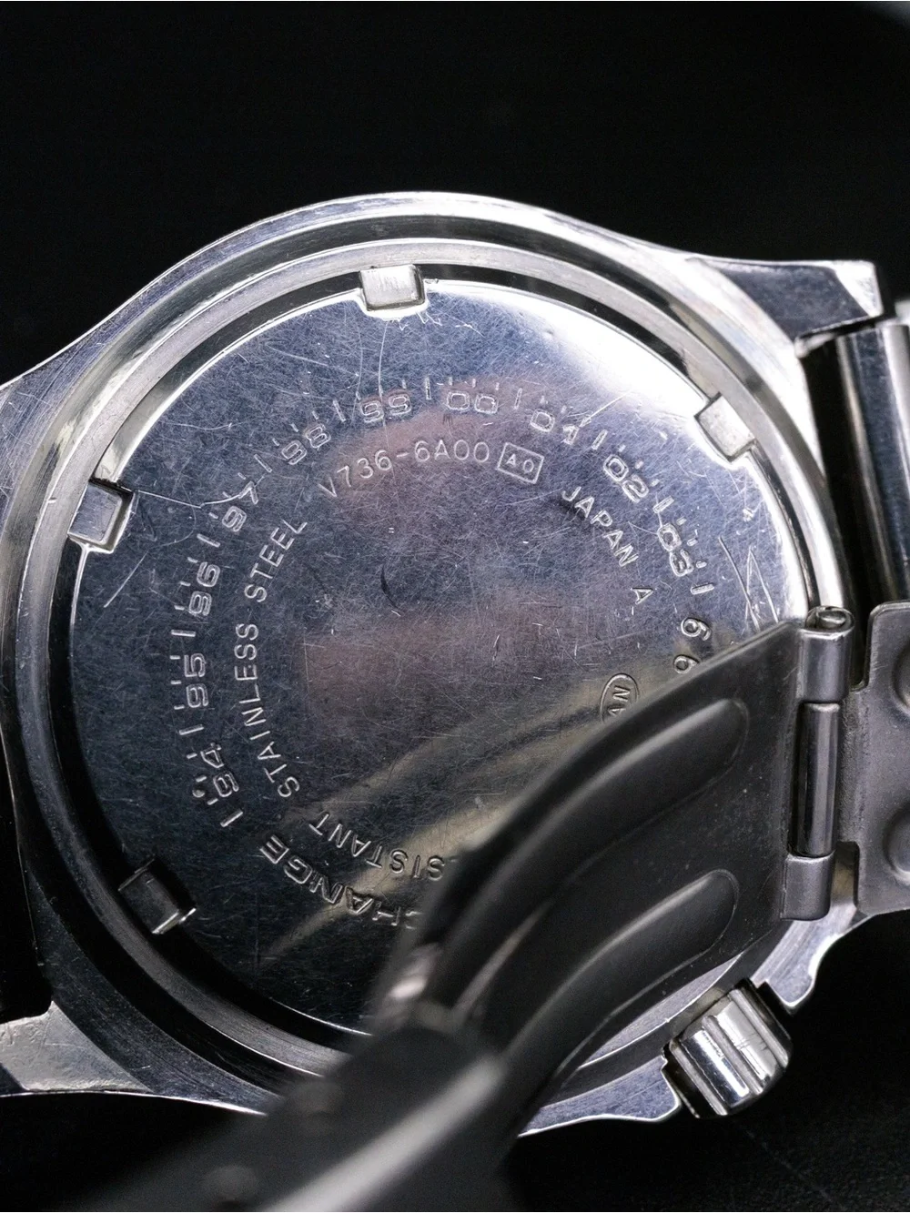 Seiko Alba Rare Aqua Gear V736-6A00 Vintage 38mm JDM Import Dive Watch